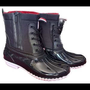 Tommy Hilfiger Navy Duckboots 8m